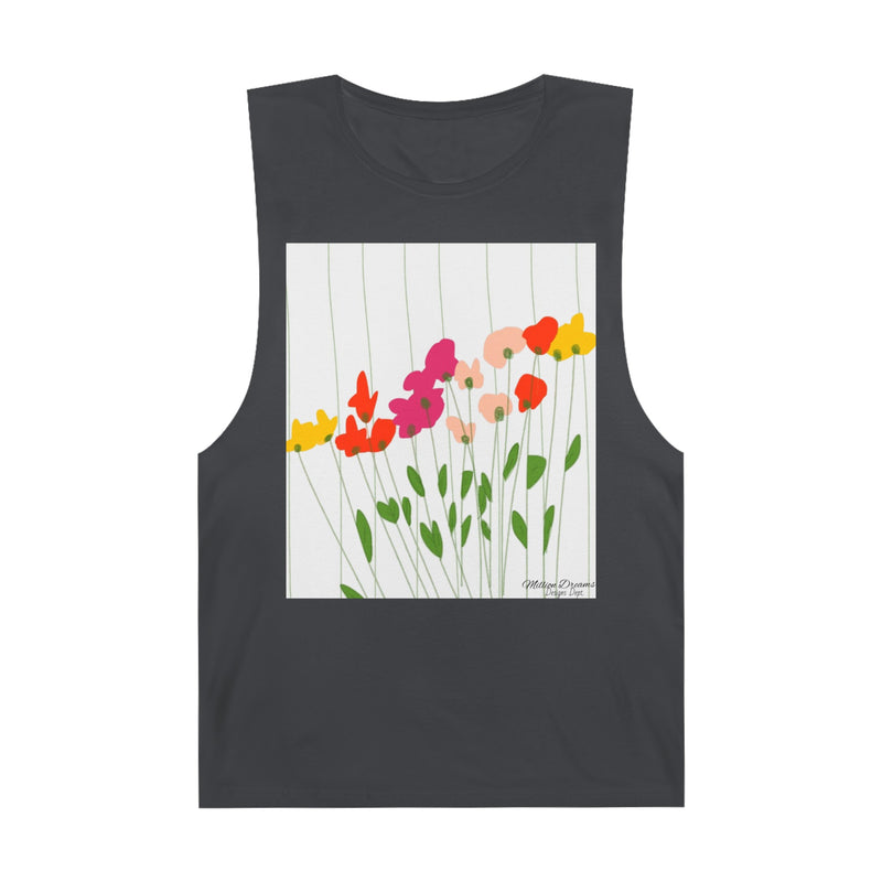 Freestyle flowers Unisex Barnard Tank