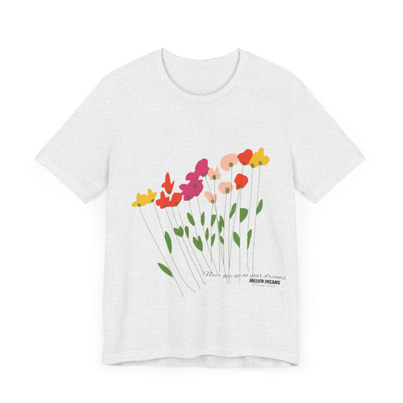 Freestyle  Flowers Jersey Short Sleeve Tee