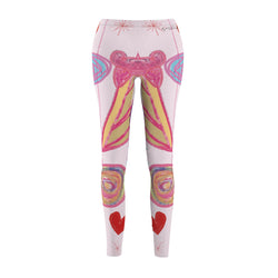 Sweet Treats Print Women's Cut & Sew Casual Leggings (AOP)