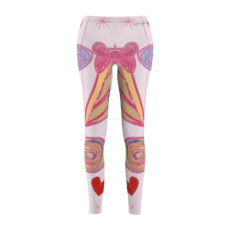 Sweet Treats Print Women's Cut & Sew Casual Leggings (AOP)