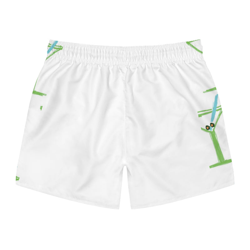 Martini Glass Swim Trunks (AOP)