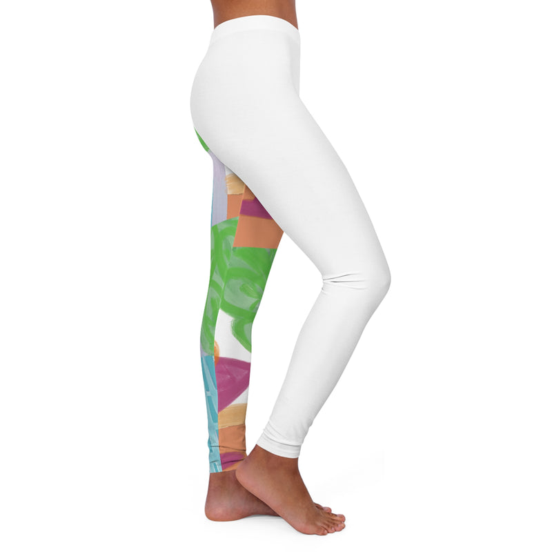 Casual  Dining 2 Spandex Leggings (AOP)