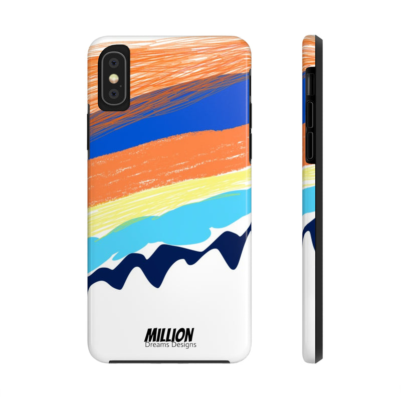 Color Sketch Lines Tough Phone Case