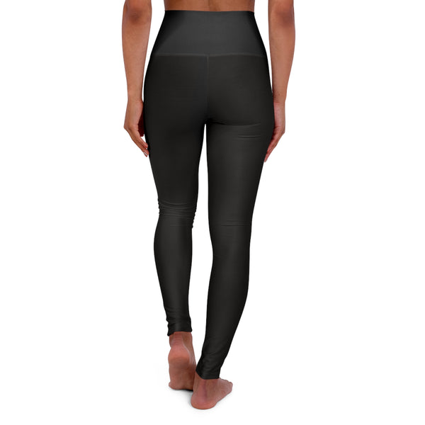 Glowing Curves  High Waisted Yoga Leggings (AOP)