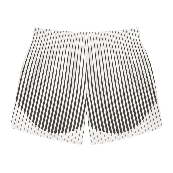 Geometric Print Swim Trunks (AOP)