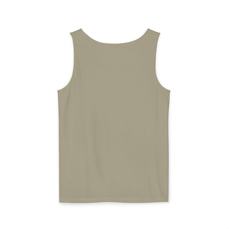 Yellow Flora Unisex Garment-Dyed Tank Top