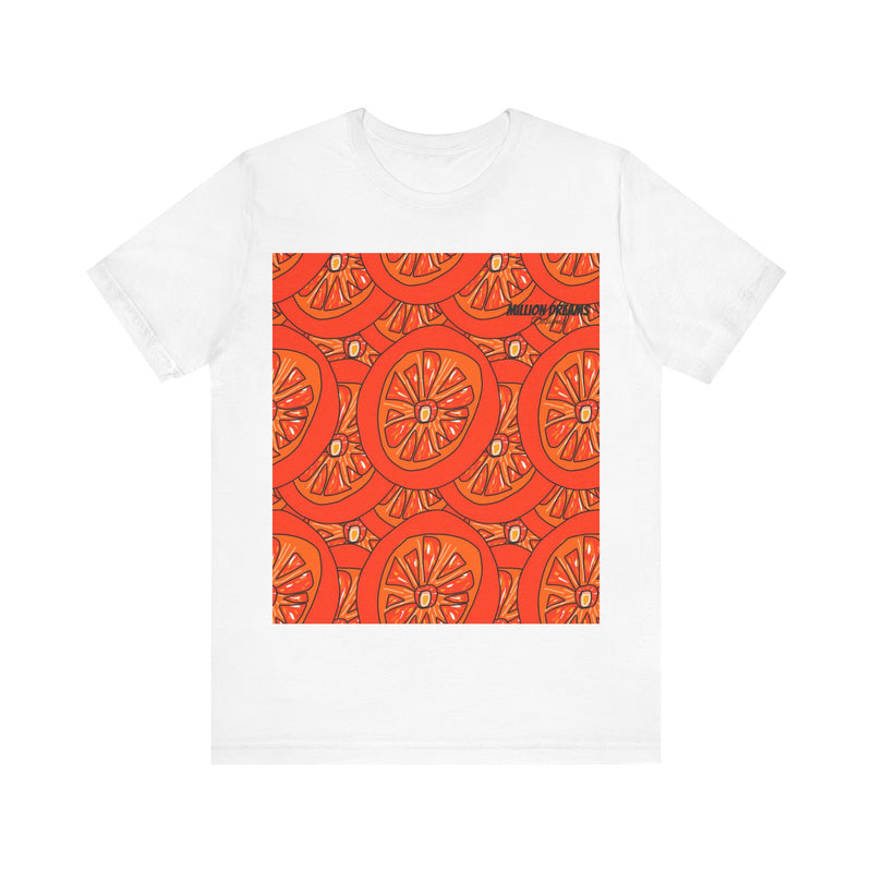 Tangie Orange Unisex Jersey Short Sleeve Tee