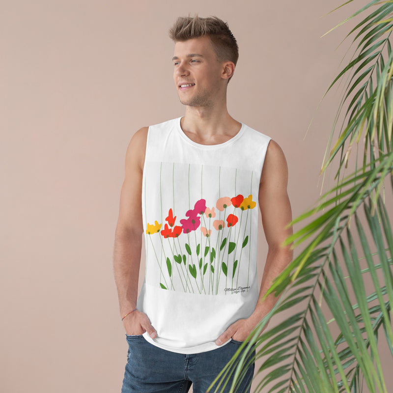 Freestyle flowers Unisex Barnard Tank