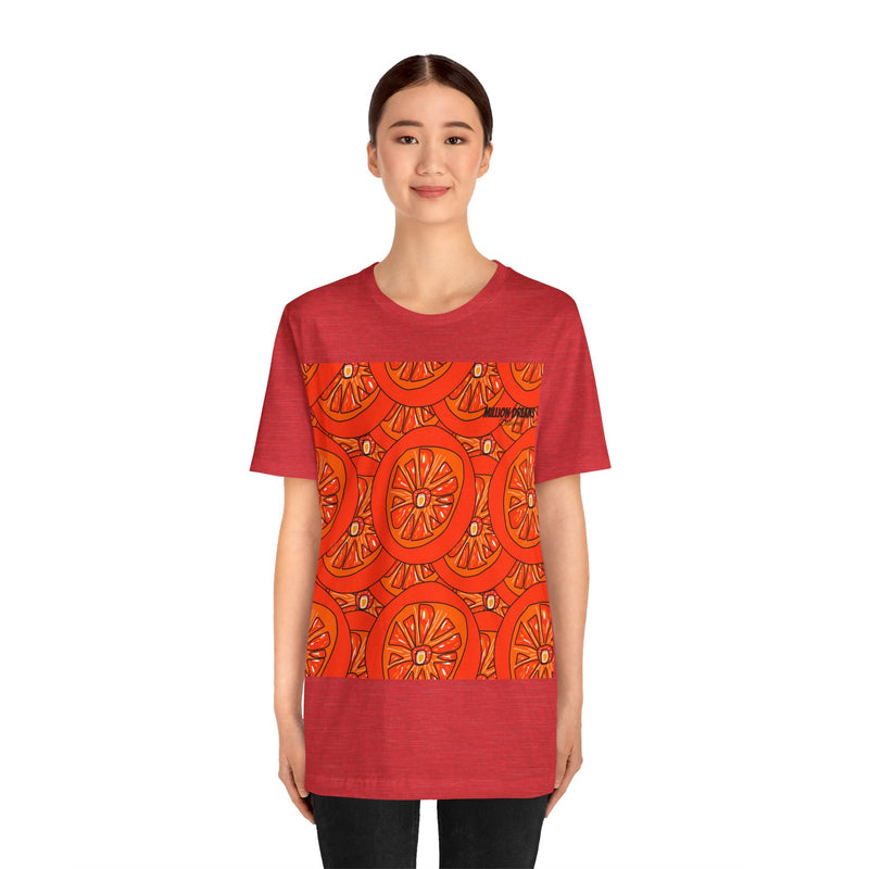 Tangie Orange Unisex Jersey Short Sleeve Tee