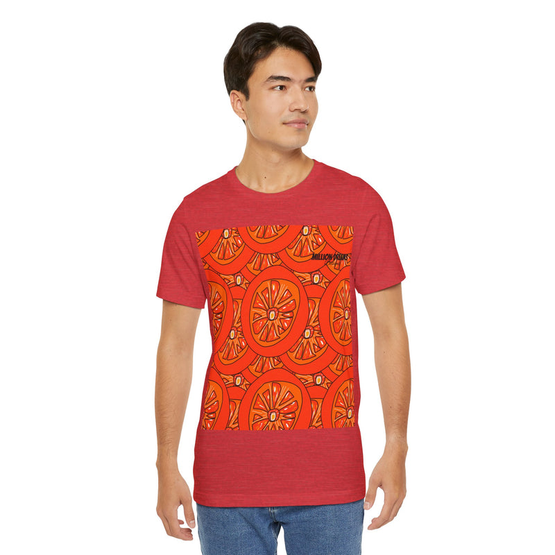 Tangie Orange Unisex Jersey Short Sleeve Tee