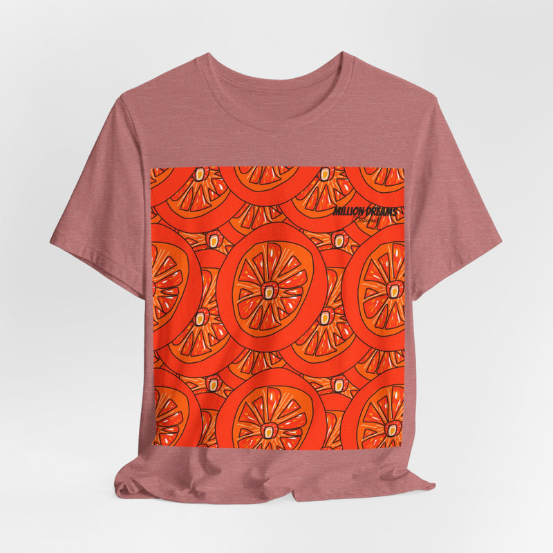 Tangie Orange Unisex Jersey Short Sleeve Tee