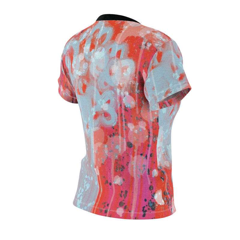 Ice Glaze Portrait 2.0 Women's Cut & Sew Tee (AOP)