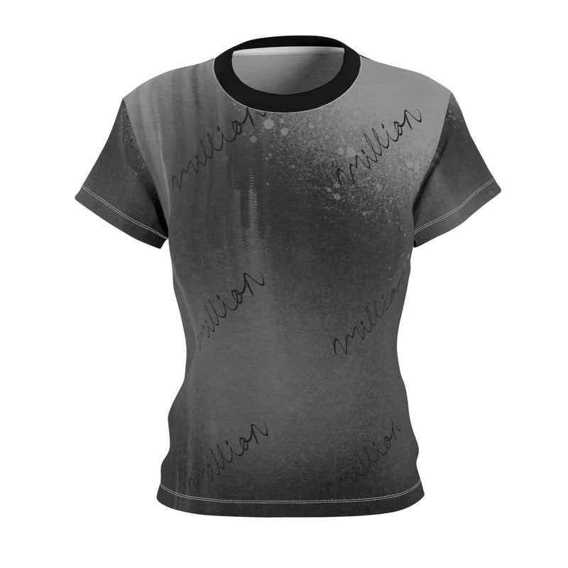 Ash Spray Paint Women's Cut & Sew Tee (AOP)