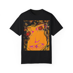 Face Graphic Unisex Garment-Dyed T-shirt