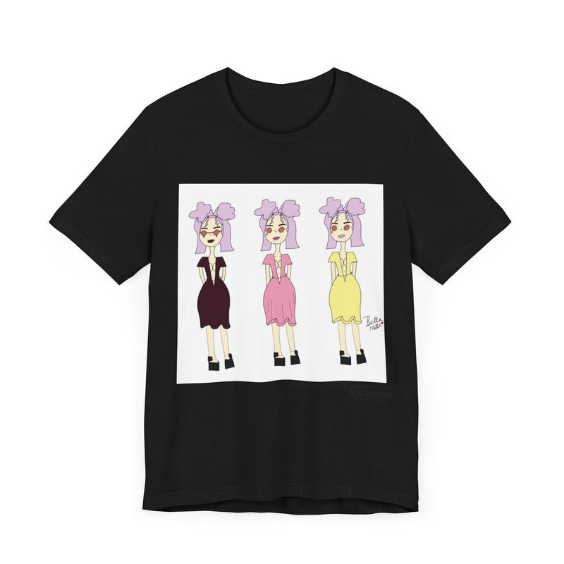 Bella Millz Triplets Jersey Short Sleeve Tee