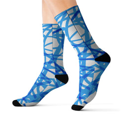 Swirl Grill Sublimation Socks