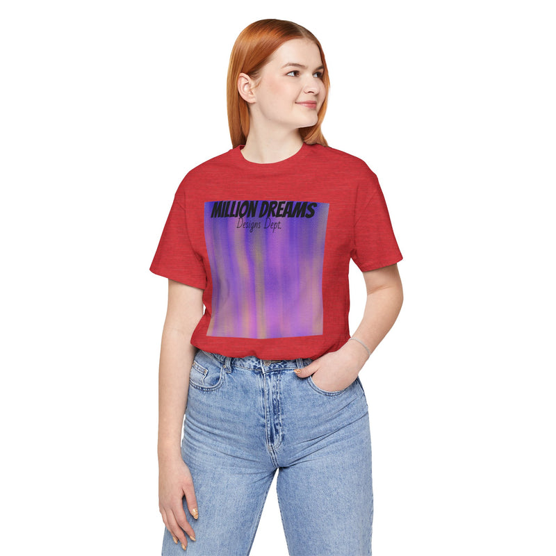 Sketch Paint Unisex Jersey Short Sleeve Tee