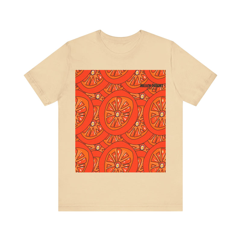 Tangie Orange Unisex Jersey Short Sleeve Tee