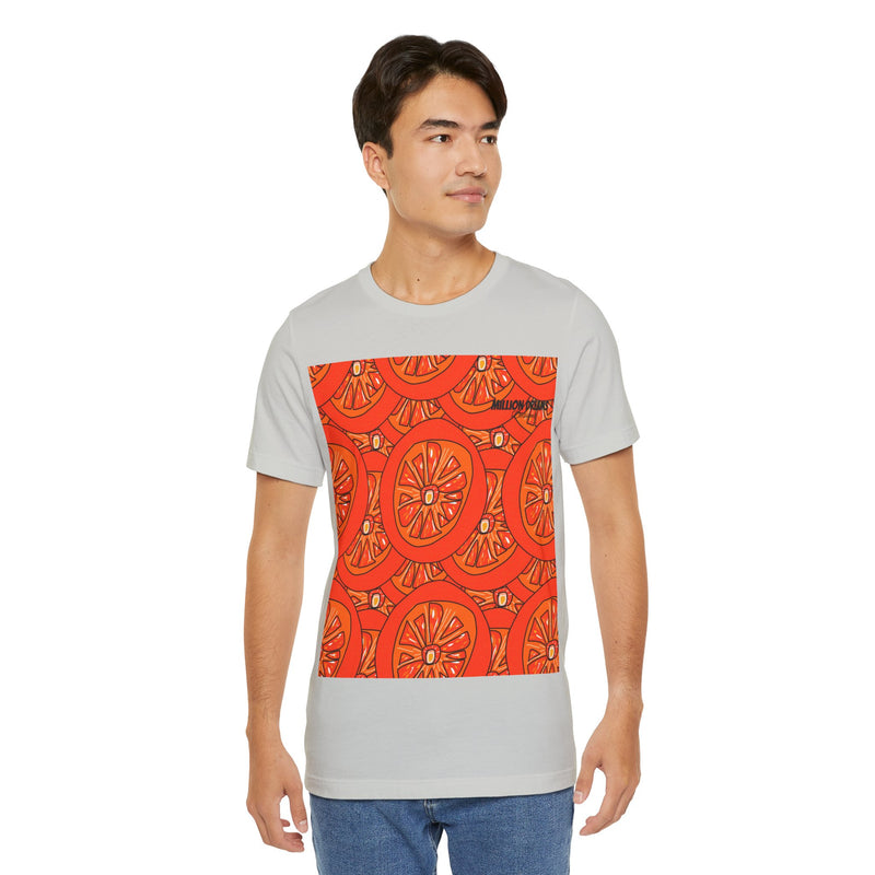 Tangie Orange Unisex Jersey Short Sleeve Tee