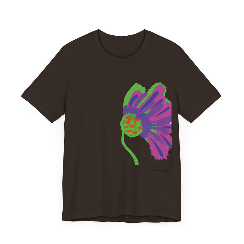 Edge flower Jersey Short Sleeve Tee