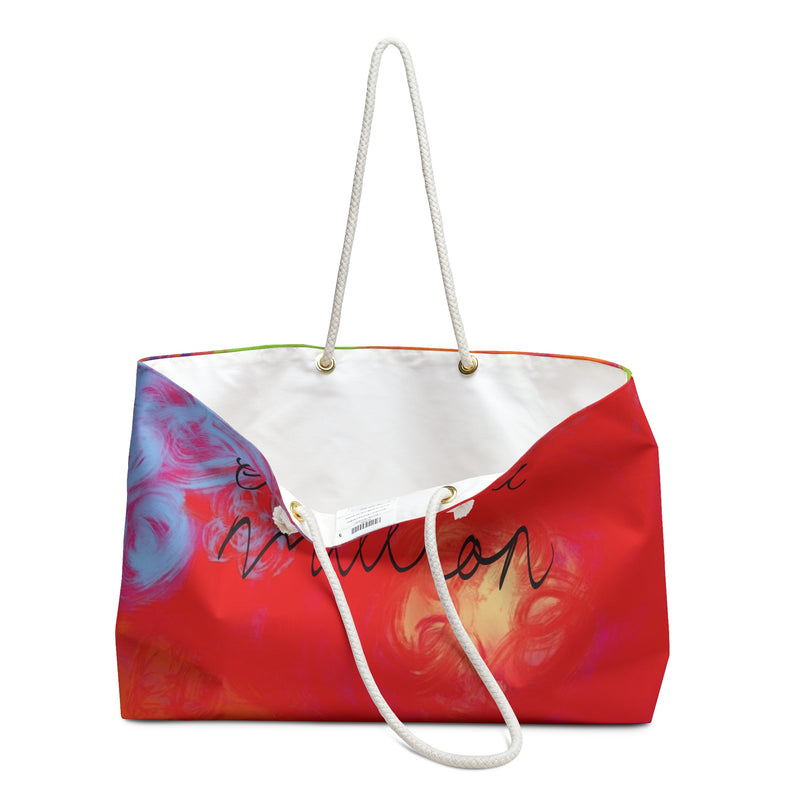 Floral Breeze Weekender Bag