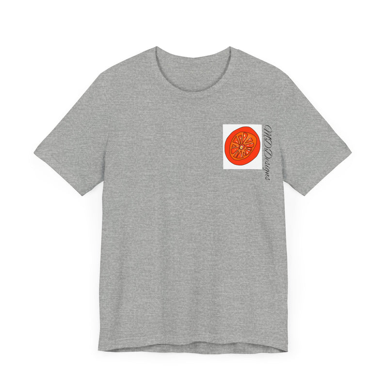 Tangie Orange Unisex Jersey Short Sleeve Tee