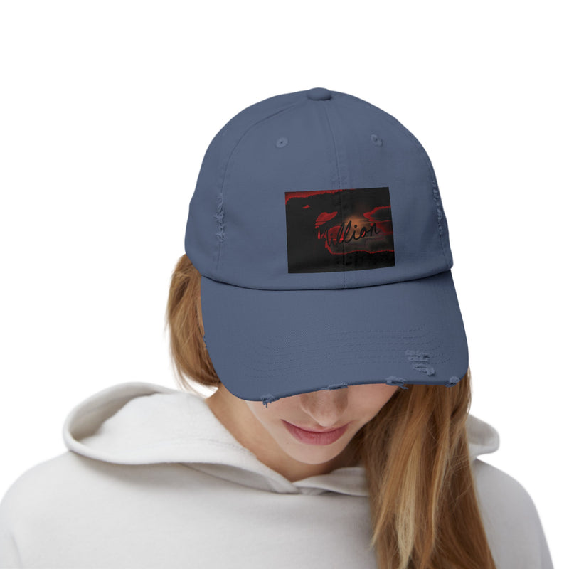 Fiery Million Unisex Distressed Cap