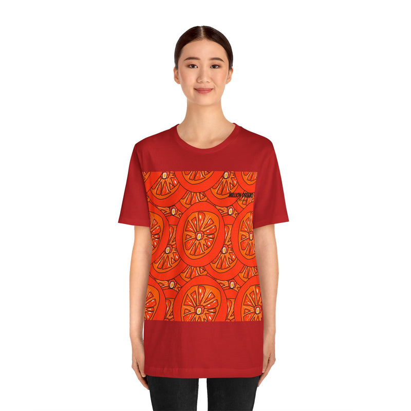 Tangie Orange Unisex Jersey Short Sleeve Tee