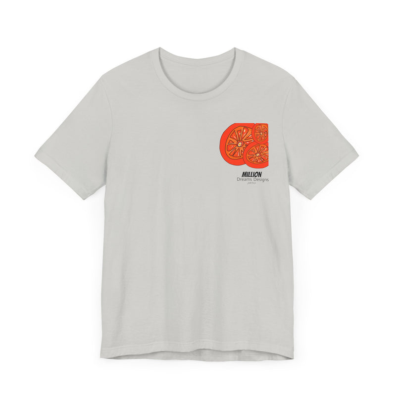 Tangie Orange Jersey Short Sleeve Tee