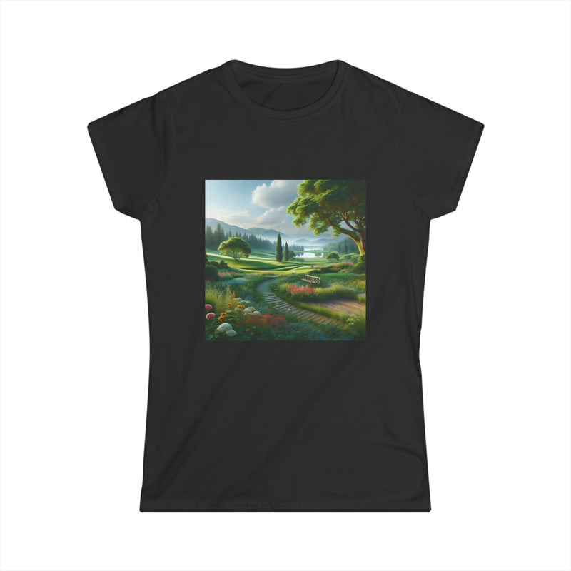 Landscape View Women's Softstyle Tee