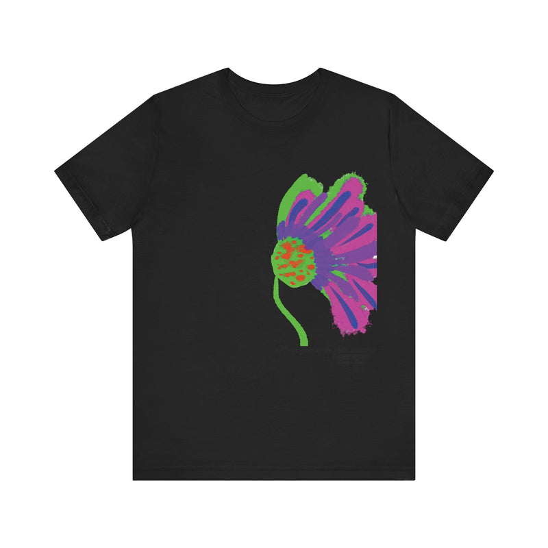 Edge flower Jersey Short Sleeve Tee