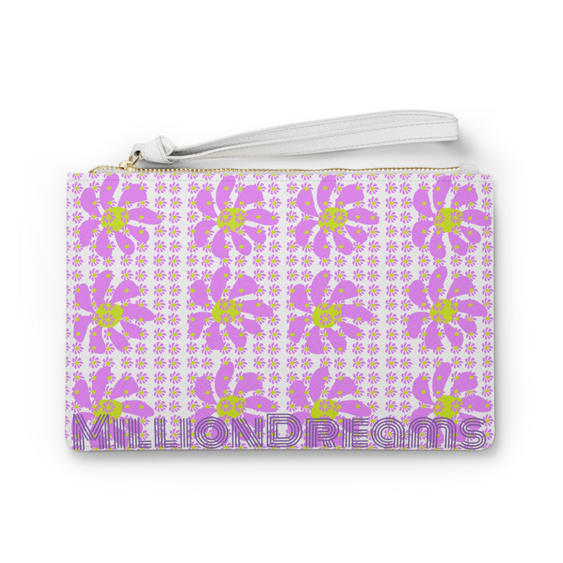 Lavender Petals Clutch Bag