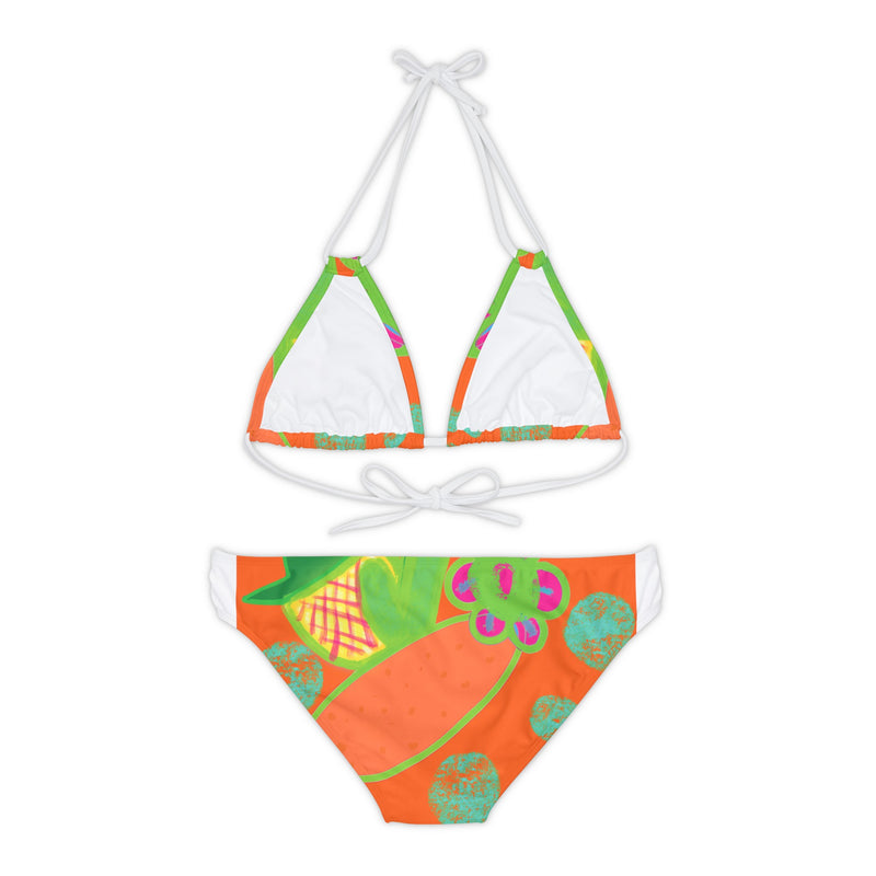 Neon Beach Vibes Bikini  (AOP)