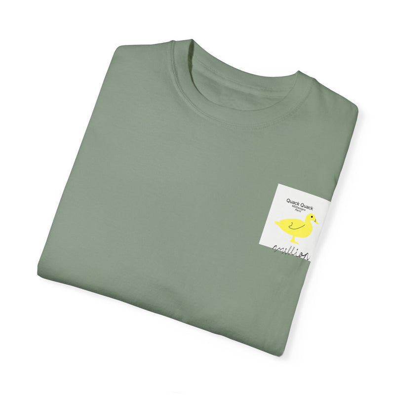 Quacking Duck Unisex Garment-Dyed T-shirt