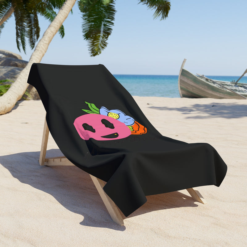 Smiley Beach Towel