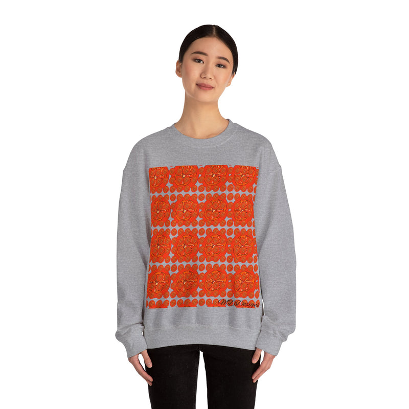 Tangie Orange Unisex Heavy Blend™ Crewneck Sweatshirt