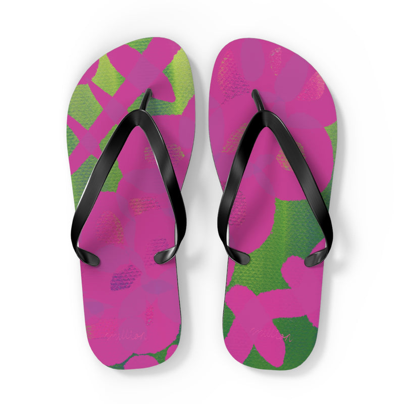 Sketch Print Design  Flip Flops