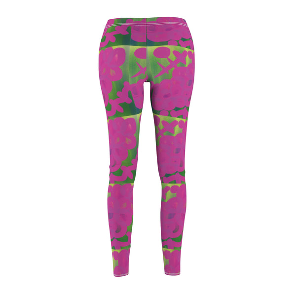 Sketch & Pink Design Women's Cut & Sew Casual Leggings (AOP)