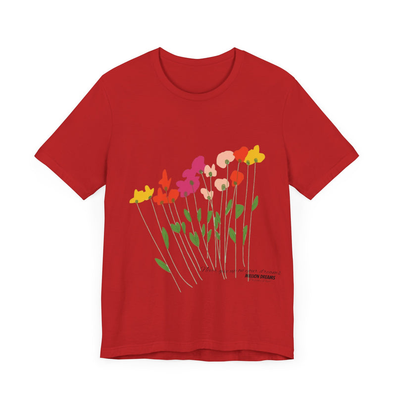 Freestyle  Flowers Jersey Short Sleeve Tee