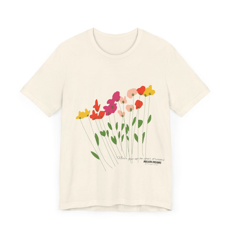 Freestyle  Flowers Jersey Short Sleeve Tee