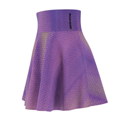 Sketch Print Women's Skater Skirt (AOP)