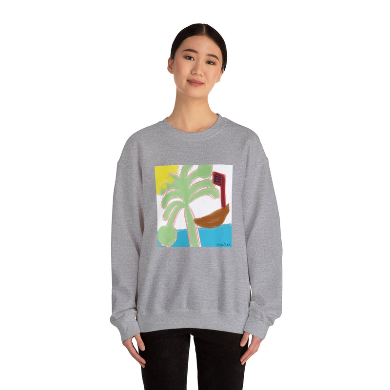 Ocean View  Heavy Blend™ Crewneck Sweatshirt