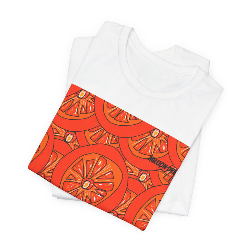 Tangie Orange Unisex Jersey Short Sleeve Tee