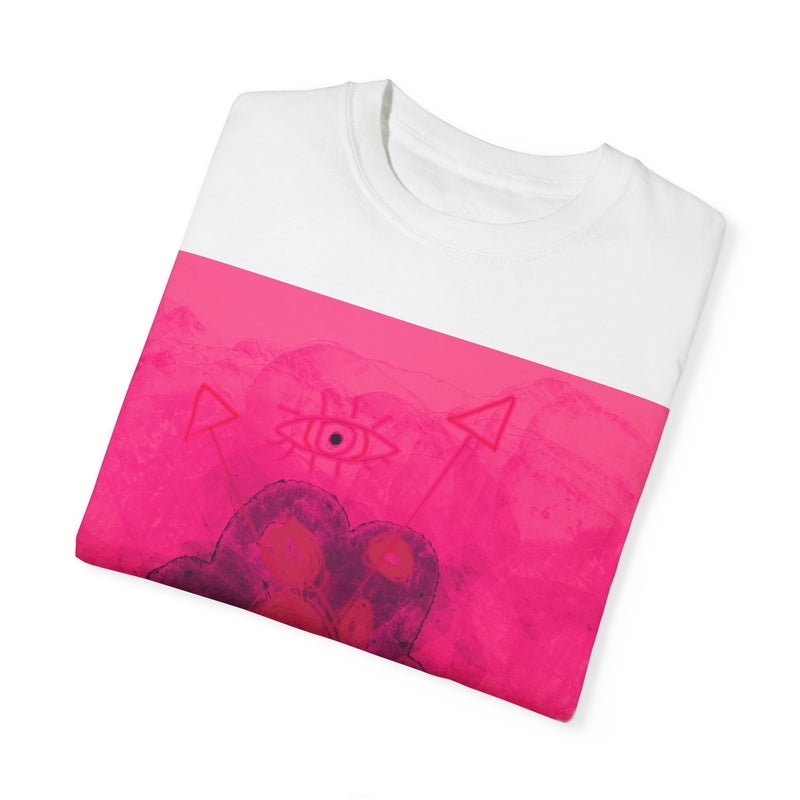 Eye & Arrows  Unisex Garment-Dyed T-shirt