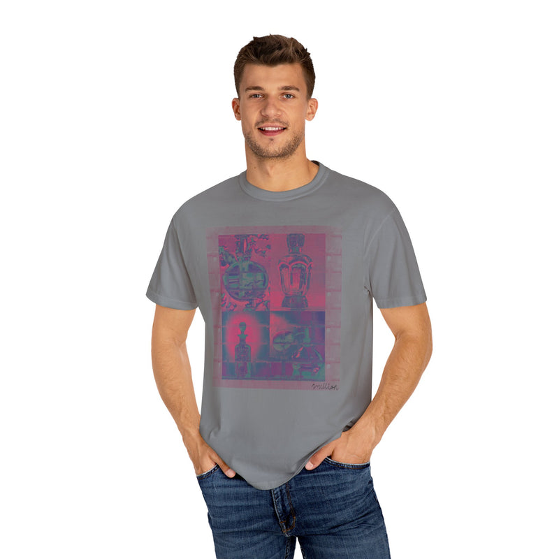 Classic Bottles Unisex Garment-Dyed T-shirt