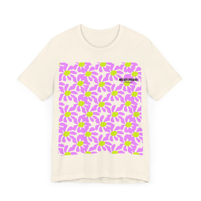 Lavender Petals Unisex Jersey Short Sleeve Tee