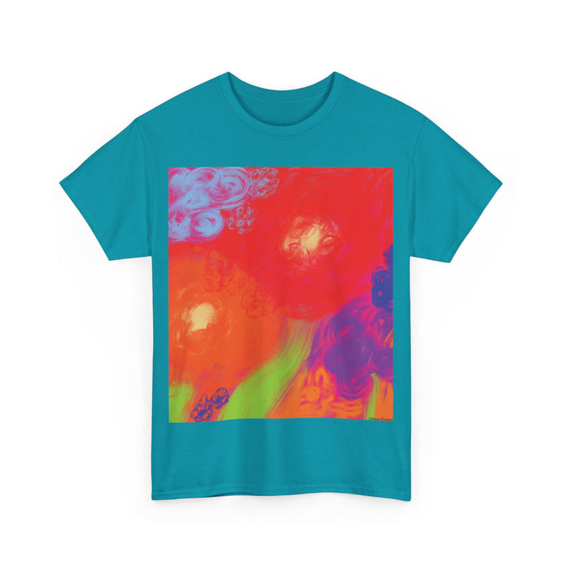 Floral Breeze  Unisex Heavy Cotton Tee