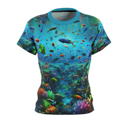 Under The Sea Women's Cut & Sew Tee (AOP)