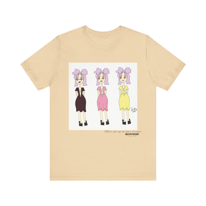 Bella Millz Triplets Jersey Short Sleeve Tee