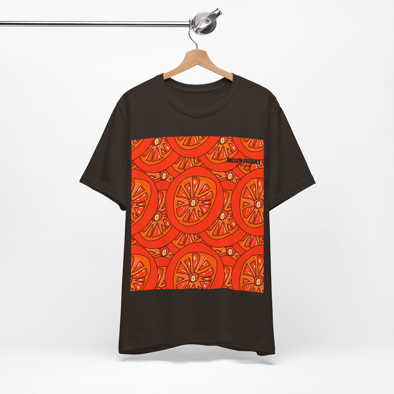 Tangie Orange Unisex Jersey Short Sleeve Tee